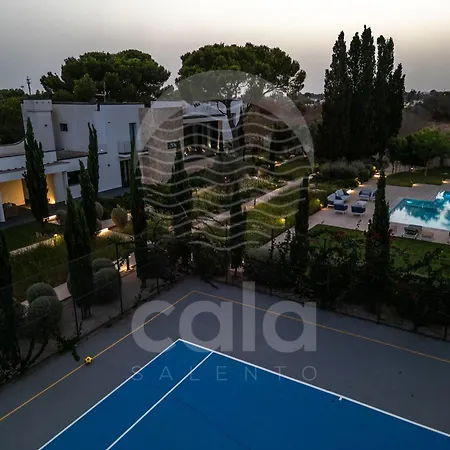 Villa Nausicaa - Piscina E Campo Da Tennis Privati - By Cala Salento